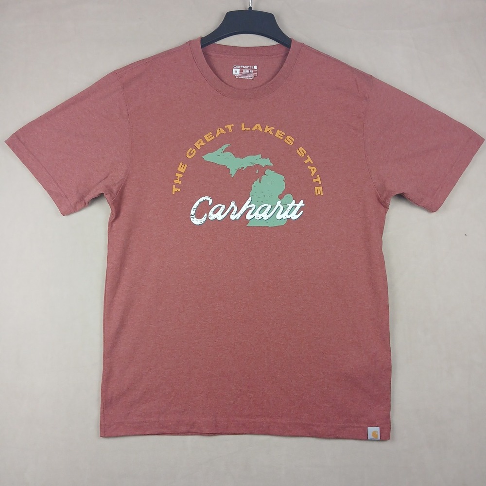 Carhartt Medium Mens T Shirt Michigan 22x30
